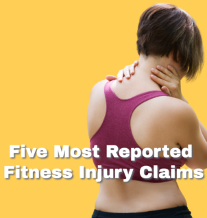 Five Most Reported Fitness Injury Claims