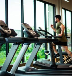 Man on a Treadmill