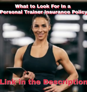 What to Look For In a Personal Trainer Insurance Policy
